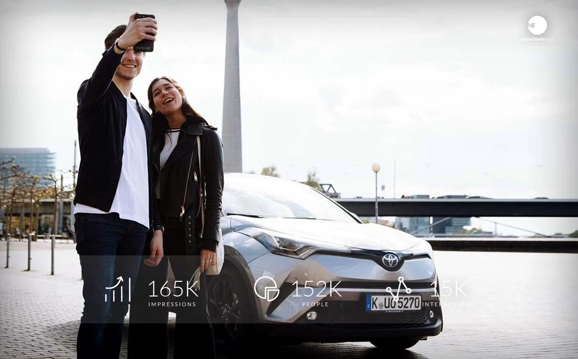 Toyota — 达人试驾：165K曝光量，活动视觉